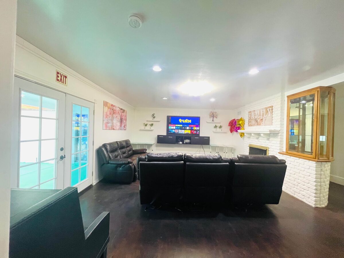 Comfortable shared living room